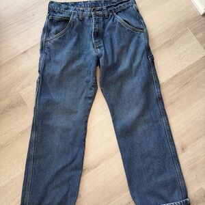 Smith's Workwear Flannel Lined Carpenter Jeans Mens 34x34